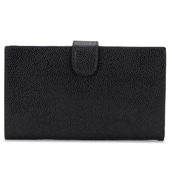 CHANEL Classic Black Pebbled Wallet - Picture 3 of 9